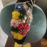 Beaded Flower Garden Headband