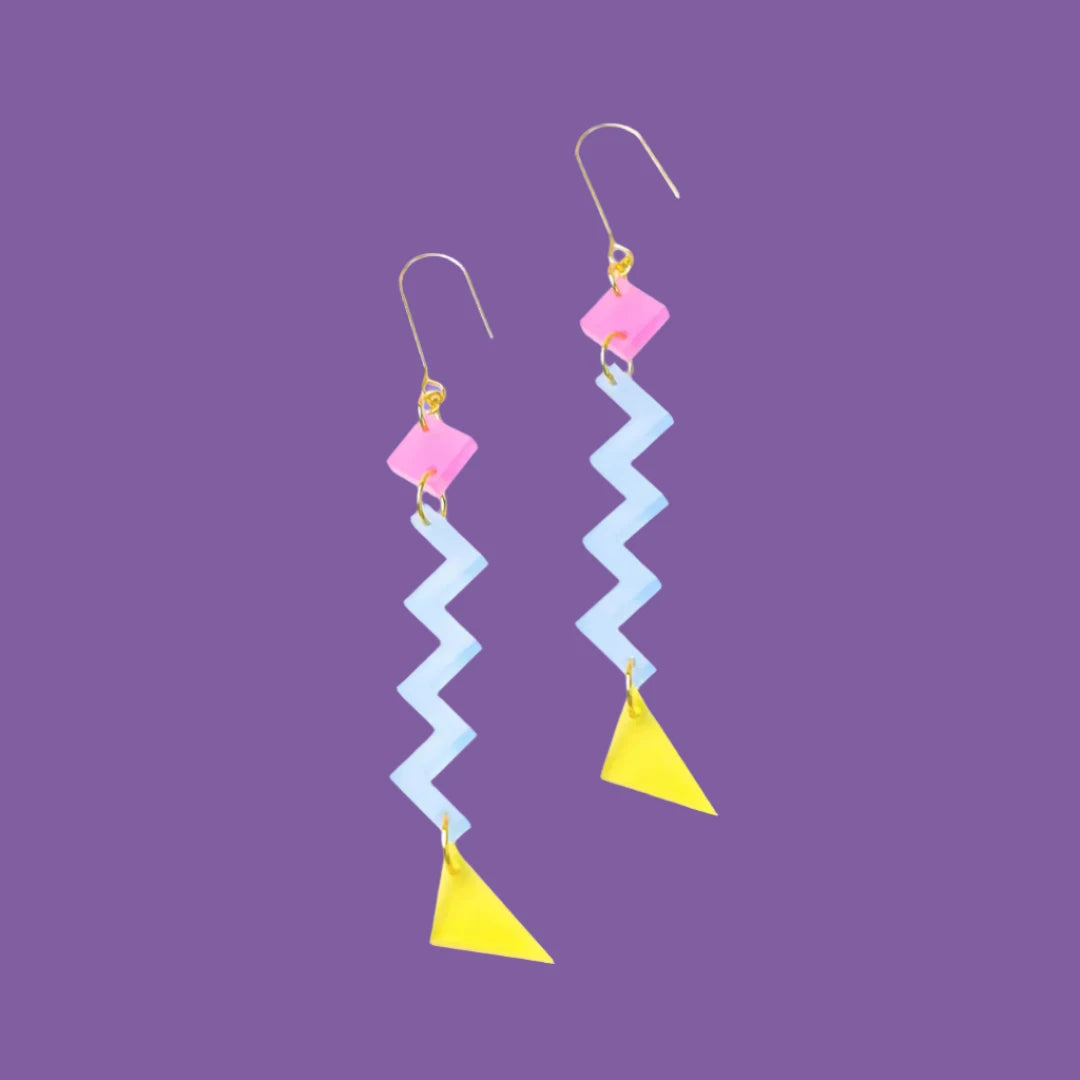 Geometric Statement Earrings - The Collection by Brand, Style & Bloom