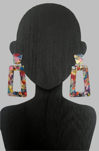 The Colorful Statement Earrings