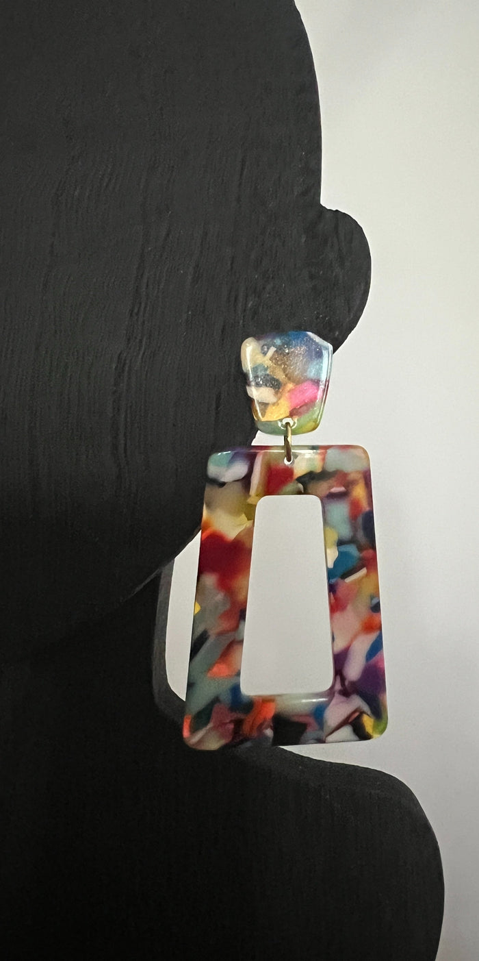 The Colorful Statement Earrings